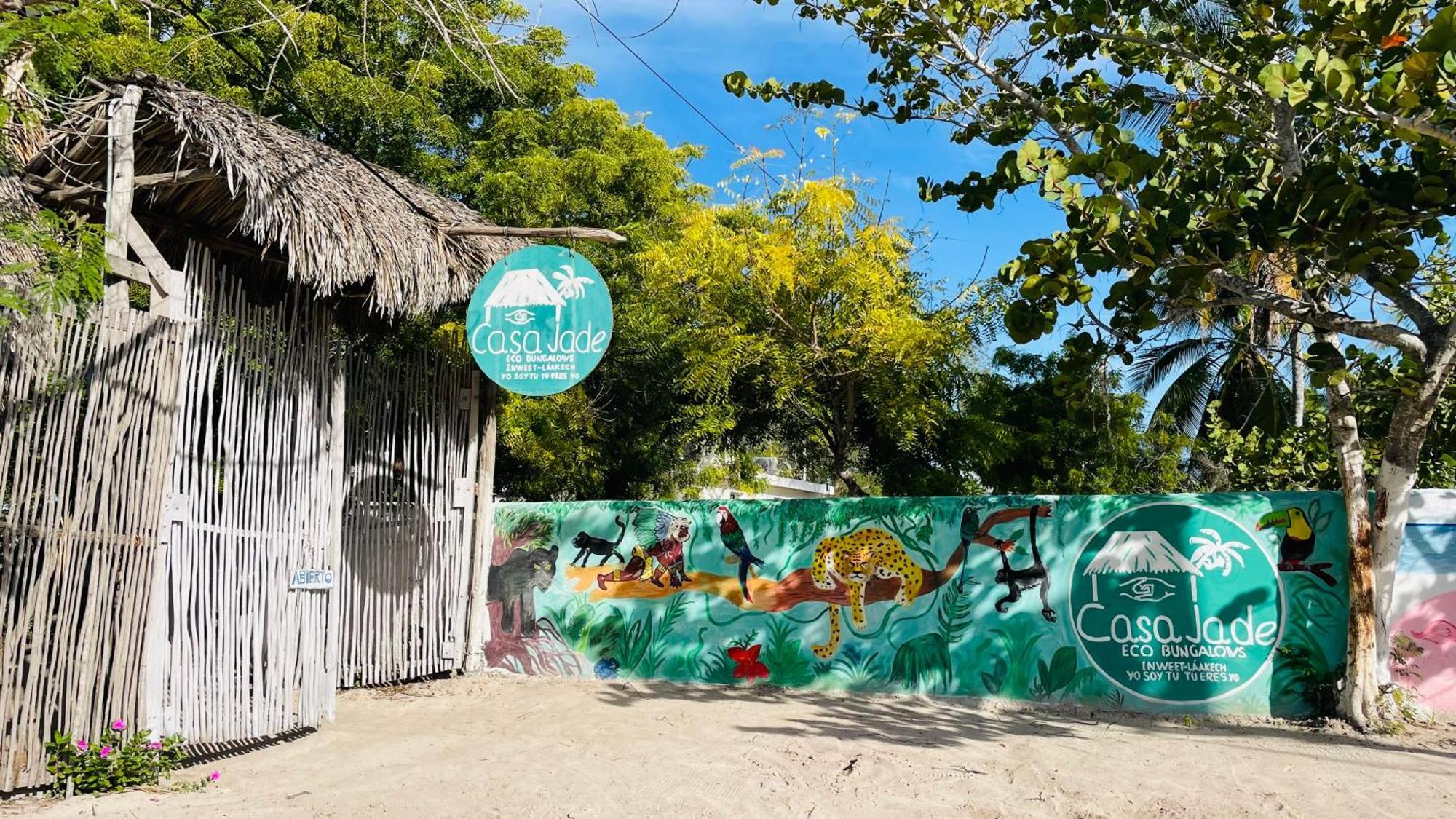 Casa Jade Ecobungalows Las Coloradas Yuluc エクステリア 写真